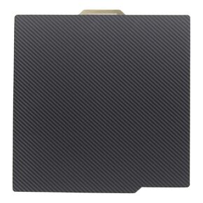 Smooth PET Textured PEI 3D Printer Spring Steel Flexible Build Plate Double Sided PET+PEI Heated Bed for Bambu Lab X1/X1C/P1P/P1S for 257 * 257(mm)/ 10.12 * 10.12(inches)