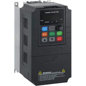ATO 7.5hp VFD 220V Input 220V 3 Phase Output, Single Phase to Three Phase VFD Variable Frequency Drive, Single Phase 220-240V Input, Three Phase 0~240V Ouput VFD Drive, RS485 Enabled(7.5 hp 5.5 kW)
