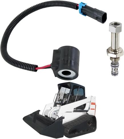 عنصر صمام الملف اللولبي متوافق مع Bobcat 653 751 753 763 773 863 864 873 883 963 T250 T300 T320 S175 S185 S205 يحل 6667687 6671025 6675559 in Kuwait