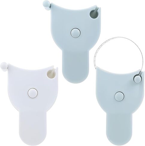 Thinp 3 PCS شريط الجسم قياس 60 بوصة/150 سم قابلة للسحب جسم قياس الشريط الخصر قياس شريط التلسكوبي الأوتوماتي in Kuwait