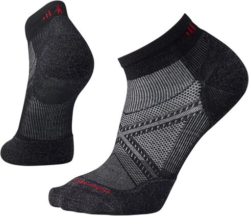 Smartwool Men PhD Run Light Elite Low Cut Socks ، Black ، L in Kuwait