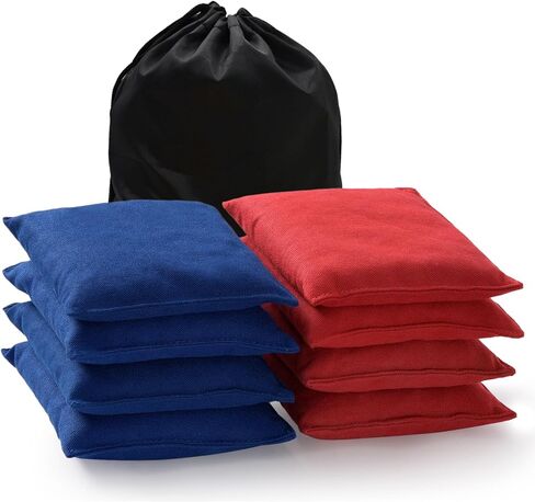 Cornhole Bags Set of 8 Regulation Corn Hole Bean Bags for Cornhole Game, Professional Weather Resistant Corn Hole Bags with Tote Bag in Saudi Arabia