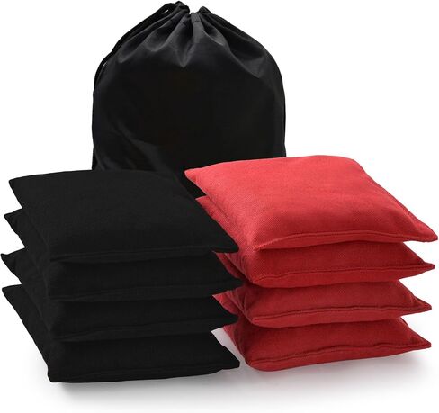 Cornhole Bags Set of 8 Regulation Corn Hole Bean Bags for Cornhole Game, Professional Weather Resistant Corn Hole Bags with Tote Bag in Saudi Arabia