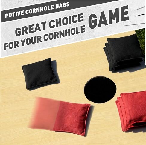 Cornhole Bags Set of 8 Regulation Corn Hole Bean Bags for Cornhole Game, Professional Weather Resistant Corn Hole Bags with Tote Bag in Saudi Arabia