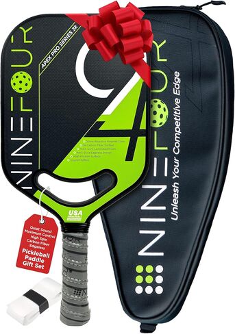 Apex Pro Series 3K Carbon Fiber Pickleball Paddle ، USAPA المعتمدة ، قلب البولي بروبيلين العسل ، سطح الدوران العالي ، التحكم النهائي ، الحلق المفتوح الحراري ، فئة هادئة معتمدة in Saudi Arabia