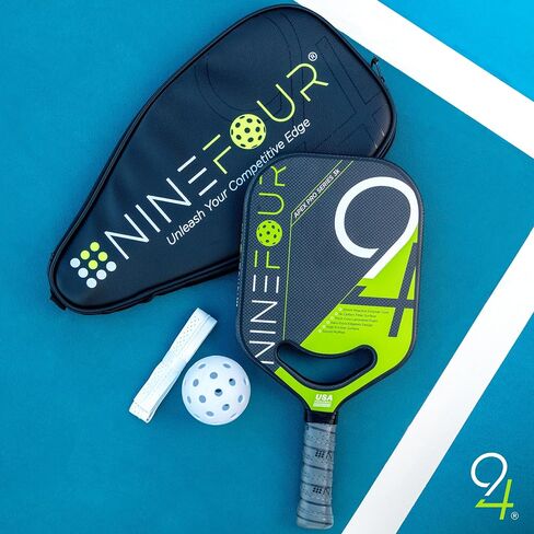 Apex Pro Series 3K Carbon Fiber Pickleball Paddle ، USAPA المعتمدة ، قلب البولي بروبيلين العسل ، سطح الدوران العالي ، التحكم النهائي ، الحلق المفتوح الحراري ، فئة هادئة معتمدة in Saudi Arabia