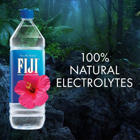Fiji Natural Artesian Water 1.5 Liters / 50.7 FL Ounce (حزمة 12) - 100 ٪ شوارد طبيعية in Saudi Arabia