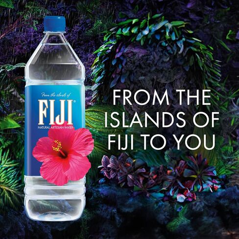 Fiji Natural Artesian Water 1.5 Liters / 50.7 FL Ounce (حزمة 12) - 100 ٪ شوارد طبيعية in Saudi Arabia