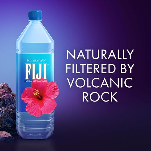 Fiji Natural Artesian Water 1.5 Liters / 50.7 FL Ounce (حزمة 12) - 100 ٪ شوارد طبيعية in Saudi Arabia