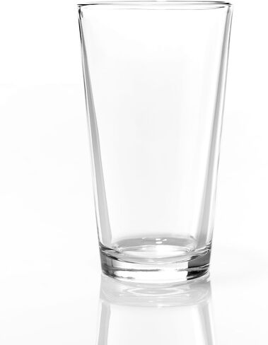 Nervey Nervey Heat -Temped Rim Pint Beer Classes - 16 أوقية ، مجموعة من 4 - جودة متميزة ، وأواني مشروبات أنيقة وطويلة الأمد ، مثالية للبارات المنزلية والمطاعم والحفلات والتصميم الكلاسيكي in Saudi Arabia