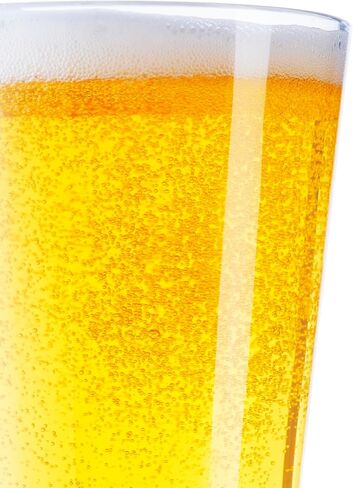Nervey Nervey Heat -Temped Rim Pint Beer Classes - 16 أوقية ، مجموعة من 4 - جودة متميزة ، وأواني مشروبات أنيقة وطويلة الأمد ، مثالية للبارات المنزلية والمطاعم والحفلات والتصميم الكلاسيكي in Saudi Arabia