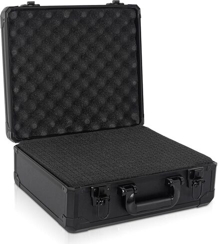 22 Inch Carrying Case, Ideal for Storing Wireless Microphone Systems and Transporting Camera Equipment, Case with Customizable Pre-Diced Foam Interior, Aluminum Alloy Sturdy Build in Kuwait