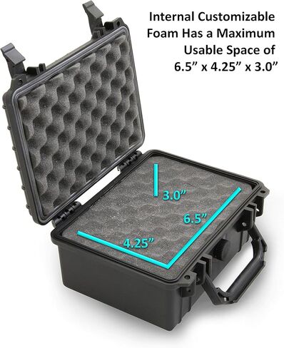 حالة مقاومة للماء Casematix متوافقة مع Rode Podmic Podcasting Microphone Pod Mic in Kuwait