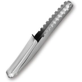 Fish Scaler, Thickened Stainless Steel Fish Scale Remover, Efficient Fish Scaler Remover No Mess, Sturdy Fish Descaler Tool with Non-Slip Handle,Fish Scaler Tool,Fish Cleaner,Fish Scraper