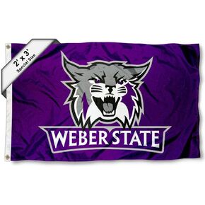 College Flags & Banners Co. Weber State Wildcats 2x3 Foot Flag