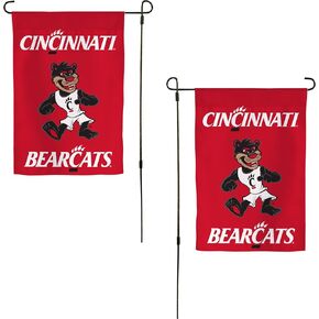 Desert Cactus University of Cincinnati UC Garden Flag – 19 x 12 inch Cincinnati Bearcats Banner, For Outdoor Display and Events (Design K)