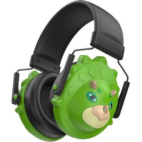 Noise Cancelling Headphones for Kids, Ear Muffs for Noise Reduction with Dinosaur Shaped, Ear Protection Earmuffs