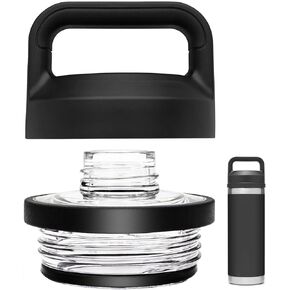 Replacement for YETI Rambler Bottle Chug Cap Lid, Screw Top Lid Replacement Fits for 18/26/ 36/64 oz Yeti Rambler, Chug Cap Lid Replacement for Yeti Rambler Models