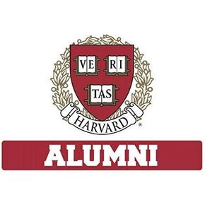 WinCraft Harvard Crimson Alumni 4"x5" Die Cut Decal