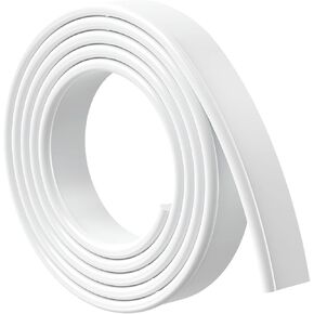 Squeegee Replacement Silicon Rubber Blade for Shower Doors, Window, Glass Cleaning, 41 Inch (White)