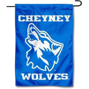 College Flags & Banners Co. Cheyney University Wolves Garden Flag