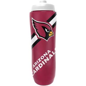 Party Animal NFL Arizona Cardinals Squeezy Water Bottle
