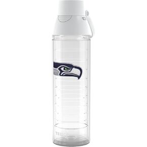 Tervis NFL Seattle Seahawks - Primary Logo Made in USA Double Walled Insulated Tumbler Travel Cup Keeps Drinks Cold & Hot, 24oz Venture Lite Water Bottle, Classic