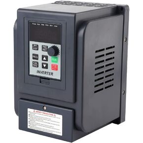 VFD Inverter Variable Frequency Drive VFD Inverter Frequency Converter 1 Phase 220V Input 3 Phase 380V Output AT4-1500X 400Hz 8A Variable Frequency Drive Inverter Motor Speed Controller