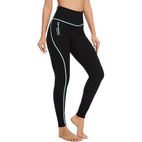 Lemorecn Wetsuit Shorts Women 2mm Super Stretch Neoprene,Women's Wetsuit Pants for Diving Surfing Swimming Snorkeling Scuba Kayaking Water Sports