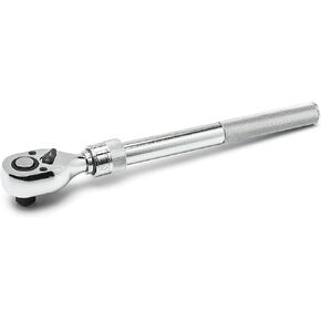Crescent 1/2" Drive 72 Tooth Quick Release Extendable Teardrop Ratchet 12" - 17-1/2" - CRW12EXT , Black