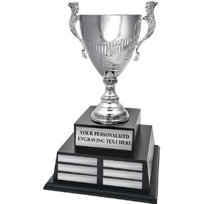 23" Silver Metal Silverado Cup Perpetual Trophy Custom Award Prime