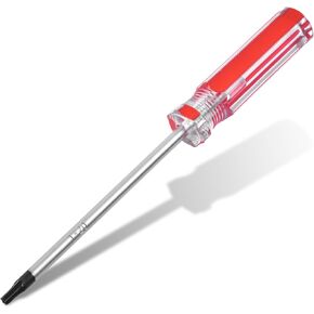 T25 Torx Screwdriver - Magnetic Tip Torx Security Screwdriver, Torx Screwdriver for Computer Repairing, Home Appliances (T25 x 100mm)