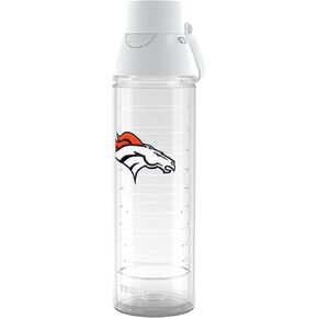 Tervis NFL Denver Broncos-Primary Logo Insulated Tumbler, 24oz Venture Lite Water Bottle, Classic