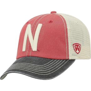 Nebraska Collegiate Adjustable Hats