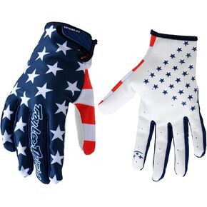 American Flag Cycling Gloves Motorcycle Bicycle Full Finger Off-Road Racing Gloves Outdoor Sports for Men Women & Mountaineering