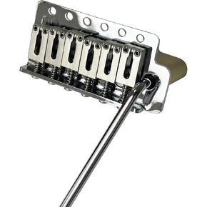 10.5mm Electric Guitar Bridge Gold 6 Point tremolo bridge Stainless Steel Saddles Plate Brass Block Electric Guitar Bridge 6 String Start Stratocaster