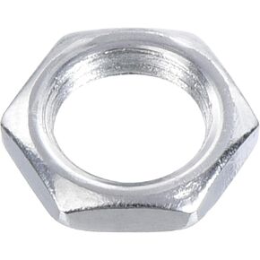 uxcell Hex Nuts, 9mm Screw Thread Hexagon Jam Nut Lock Fasteners for 1/8IP Lamp Pipe Rod, Galvanized Iron Pack of 200