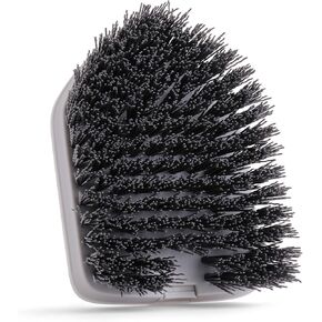 Replacement Bristle Brush for Extendable Tub Tile Shower Scrubber for Cleaning Non-Scratch (1x Bristle Brush Gray)