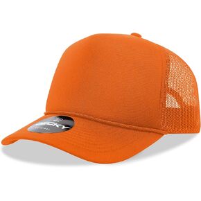 DECKY 5 Panel Mid Profile Structured Foam Trucker