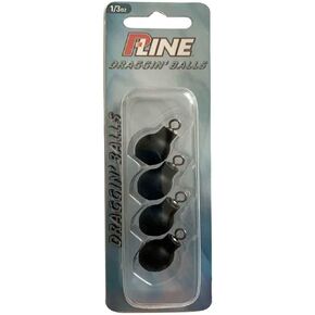 P-Line PLSDB1/3 Steel Draggin Balls 1/3Oz 4Pk