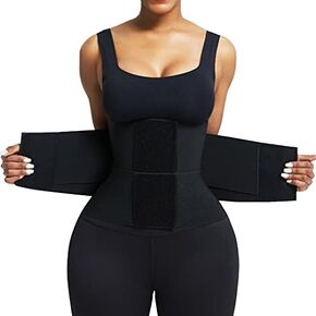 Waist Trainer Belt Compression For Woman & Man Fat Tummy Trimmer Sweat Simulation Back Support