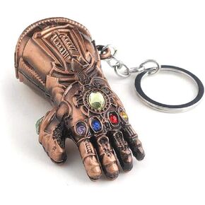Glove Keychain Bottle Opener, Beer Gifts Bottle Opener for Men, Husband, Dad, Grandpa, Boyfriend (Red Copper)