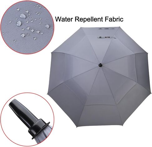 G4Free 54/62/68 Inch Extra Large Oversized Golf Umbrella Heavy Duty Big Long Umbrella Automatic Open Windproof Waterproof Stick Rain Umbrellas for Men Women in Saudi Arabia