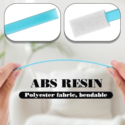30 Pcs Disposable Crevice Cleaning Brushes Toilet Small Gaps Cleaner Detail Scrubing Brush Household Detailing Tools for Toilet Bowl Corner Window Door Track Stove Vent Fan Keyboard in Saudi Arabia