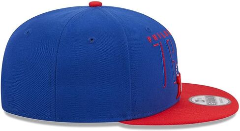 عصر جديد فيلادلفيا 76ers 9fifty عنوان Snapback Cap ، القبعة القابلة للتعديل الأزرق in Kuwait