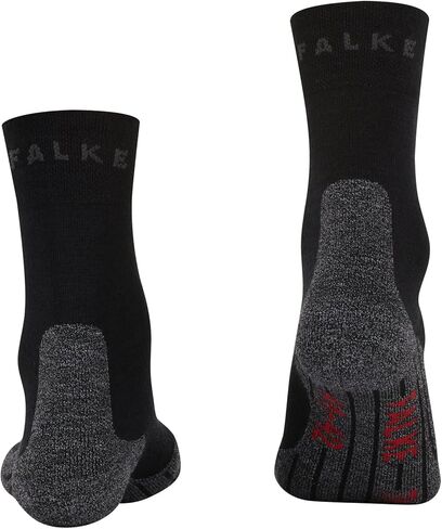 FALKE Men's TK2 Explore Sensitive Hiking Socks, Mid Calf, Medium Padding, Breathable Skin-Friendly, Merino Wool, 1 Pair in Kuwait
