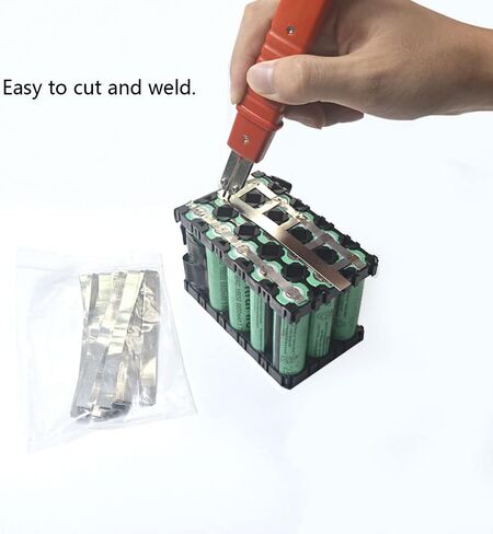 1Roll Nickel Strip Steel 0.15x8mm Nickel Tap 32ft for 18650 Battery Pack Spot Welding Electroplate Solution in Saudi Arabia