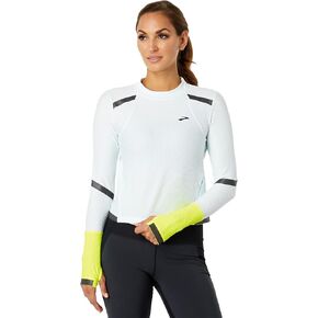 Brooks Carbonite Long Sleeve ICY Grey/Nightlife MD (Women's 8-10)