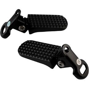 2PCS Mini Aluminium Alloy Non-Slip Bike Foot Pegs - Folding Rear Pedals for Mountain and Folding Bicycles