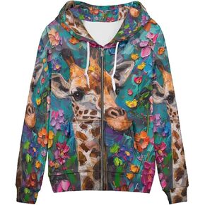 PinUp Angel Zip Up Hoodie for Women Hoodies Graphic Sweatshirt Casual Jacket Streetwear for Teen Girls Fall Clothes